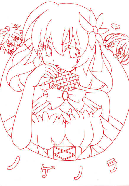 ノゲノラ（線画）