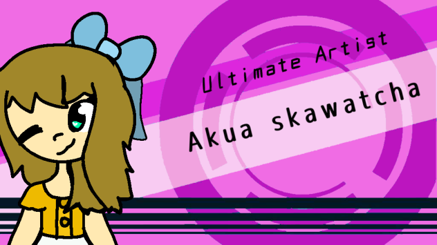 So I drew myself as a Danganronpa chara
