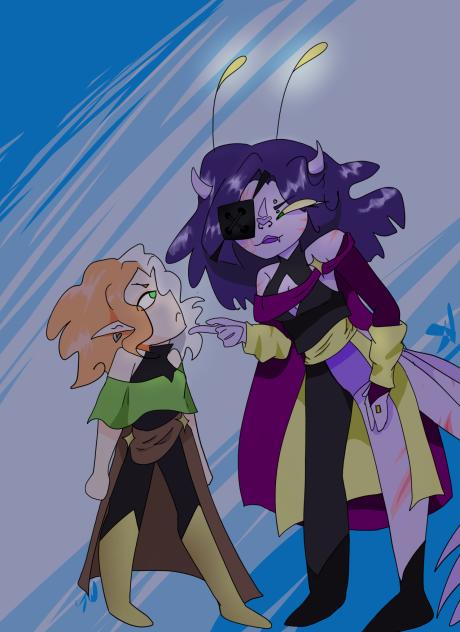 Me and my friends DnD characters