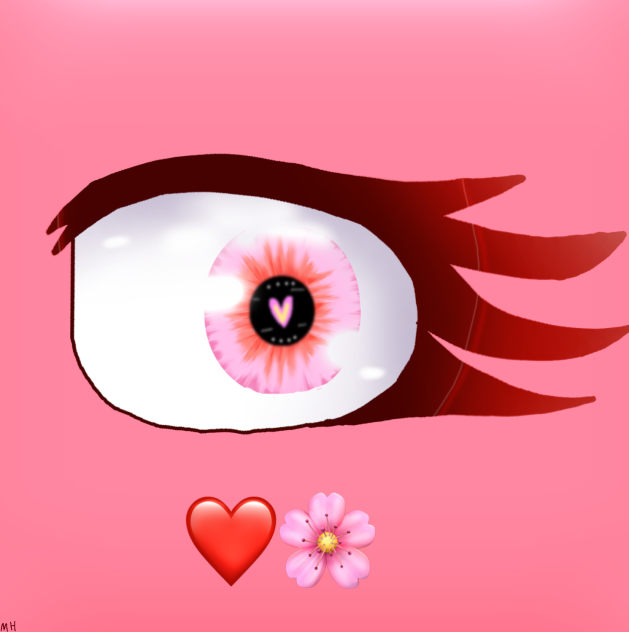 Eye emoji challenge 🌸❤️