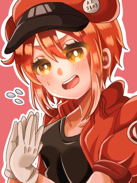 赤血球様★夢絵★コピック★手描きイラスト★アナログイラスト★創作★ 赤血球様☆夢絵☆コピック☆手描きイラスト☆アナログイラスト☆創作