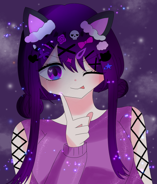 ✨💜🐈🖤