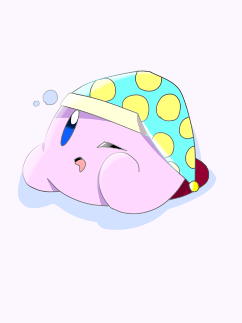 すやすやカービィ