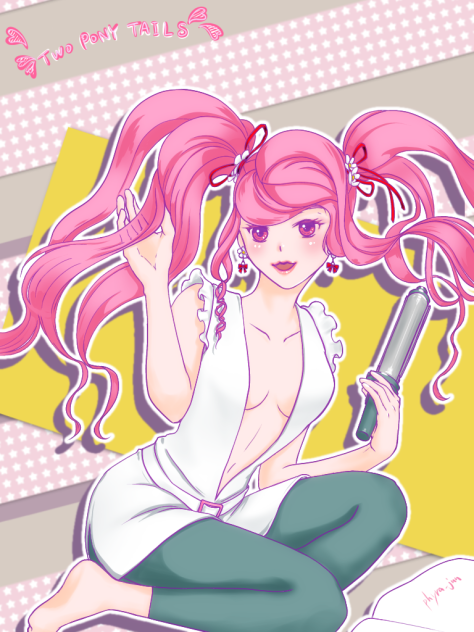 ツインテの女の子