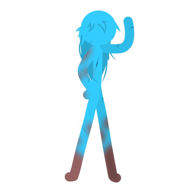 Alan Becker Blue(MyStyle) Female