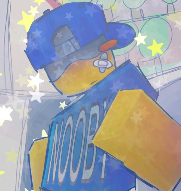 Nooby GASA4 GANSA3 Roblox Fanart