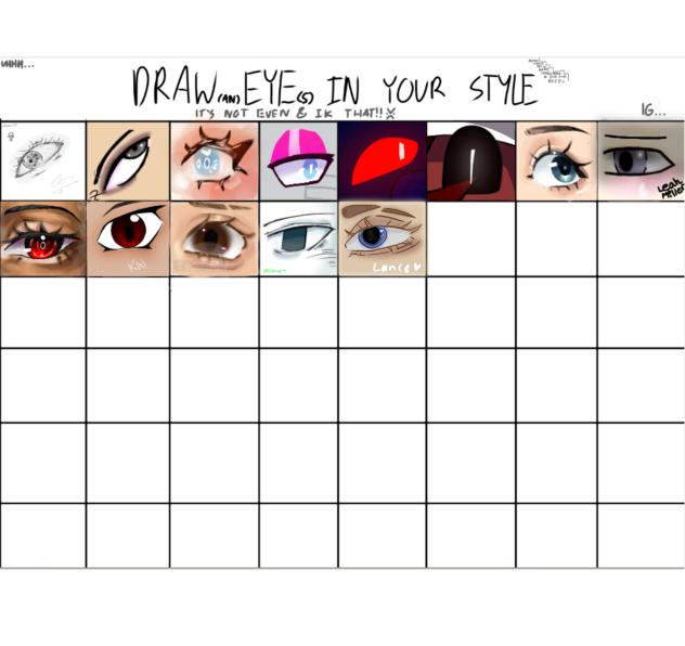 Fake collab eye collab