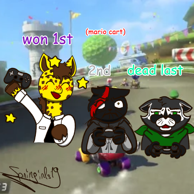 oc situation 3 ''mario cart party''