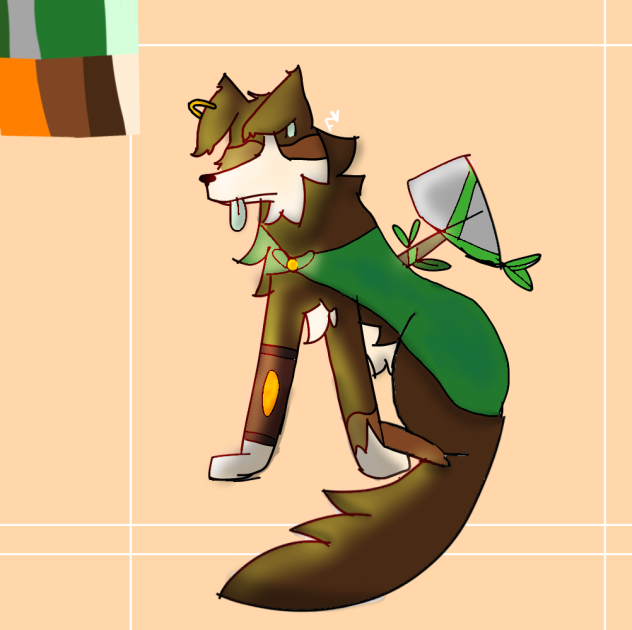 My dungeon dog character