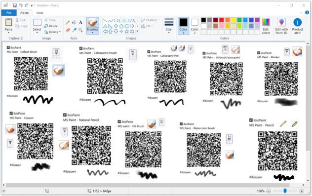 MSPaint brushes for ibisPaint