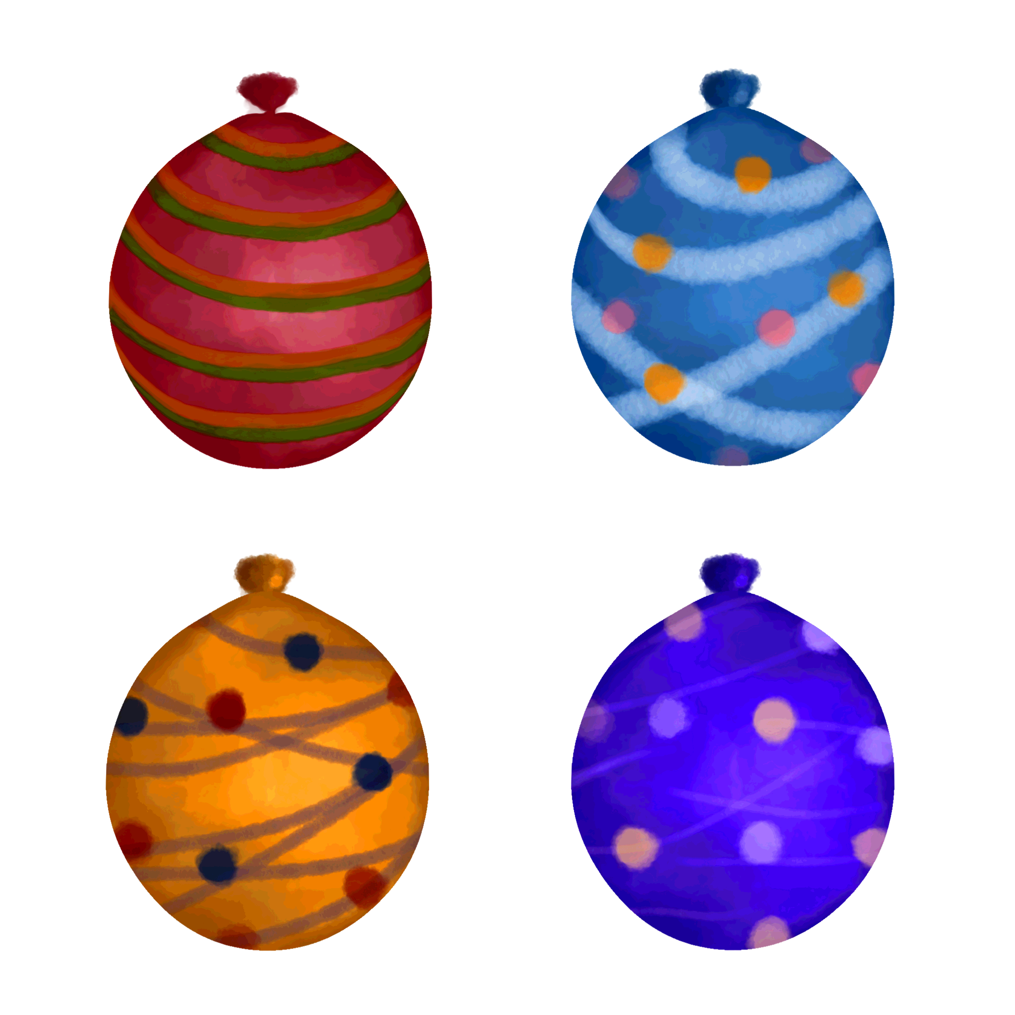 Celebration balls 3 - ibisPaint