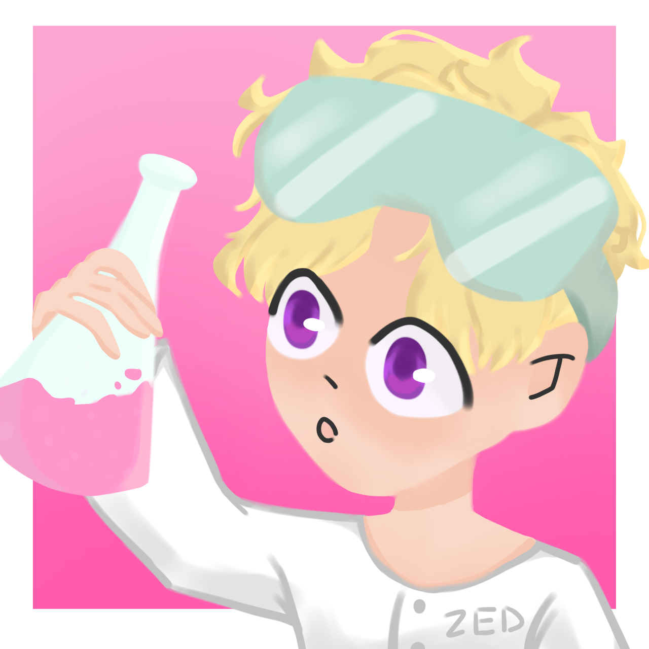 Scientist Zedaph - ibisPaint