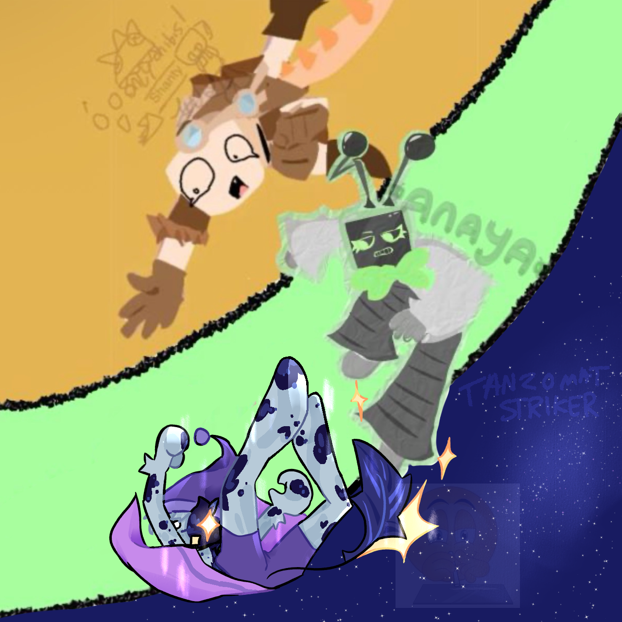 art colab ..! - ibisPaint