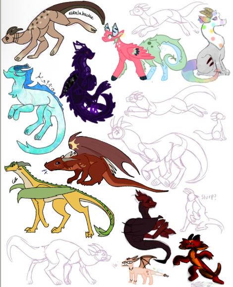 dragon collab - ibisPaint