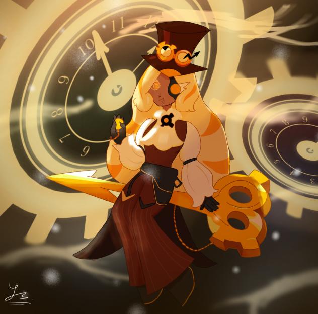 Timekeeper Cookie 🧡 - ibisPaint