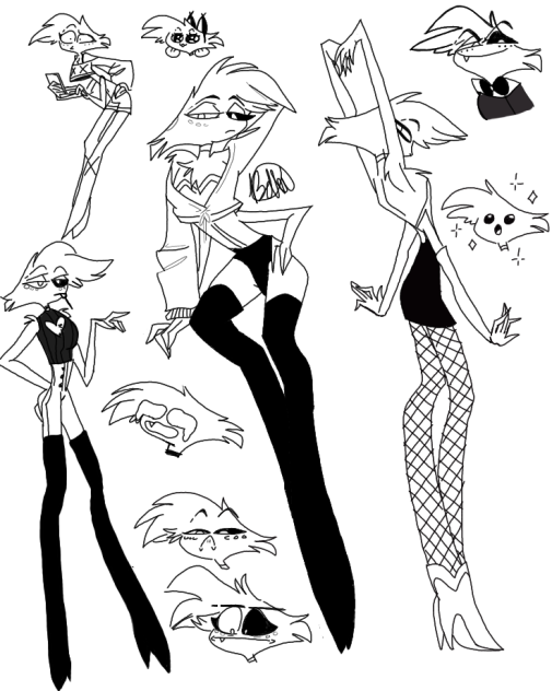 Angel Dust Concept Art - ibisPaint