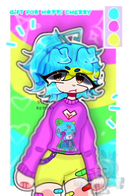 •Gift for Happi cherry•🍒🌸🧸🐻😊💙🦋
