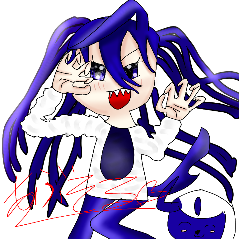 アブソル 擬人化 - ibisPaint