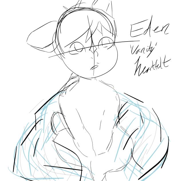 Eden Sketch Eden Au Alastor's Baby