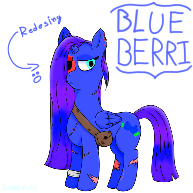 My mlp oc (redesing again)