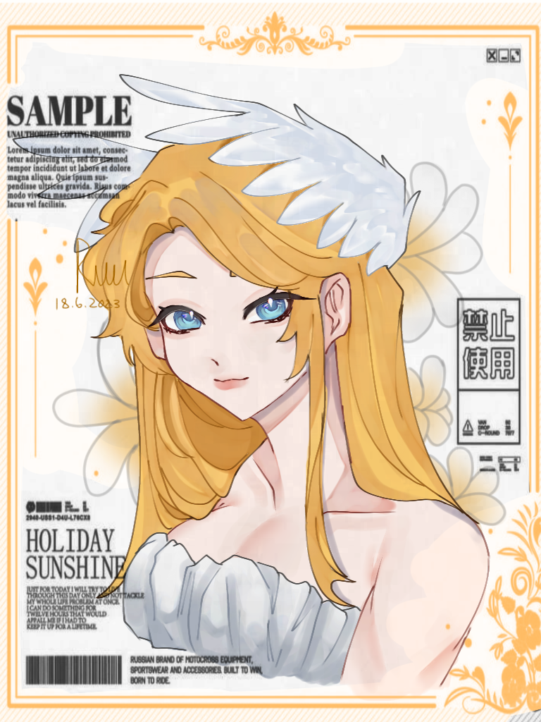 yellow flower - ibisPaint