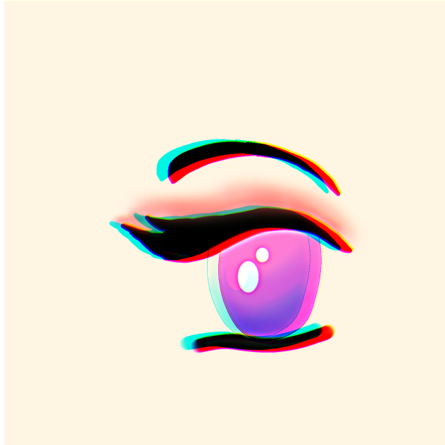 glitch eye