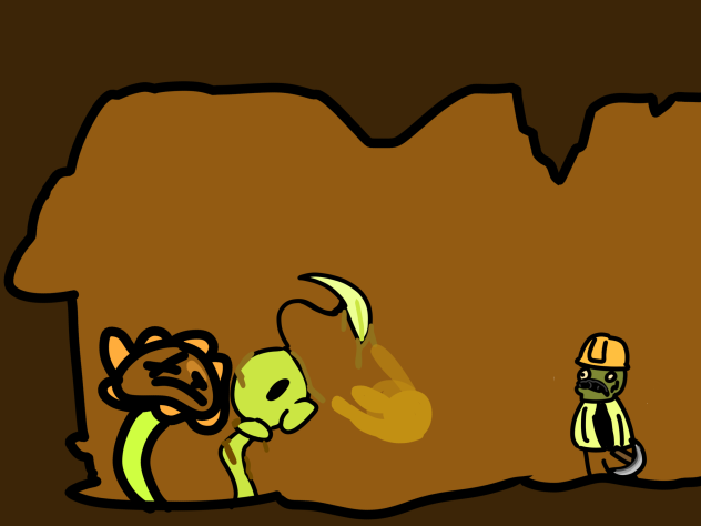 The dark mines