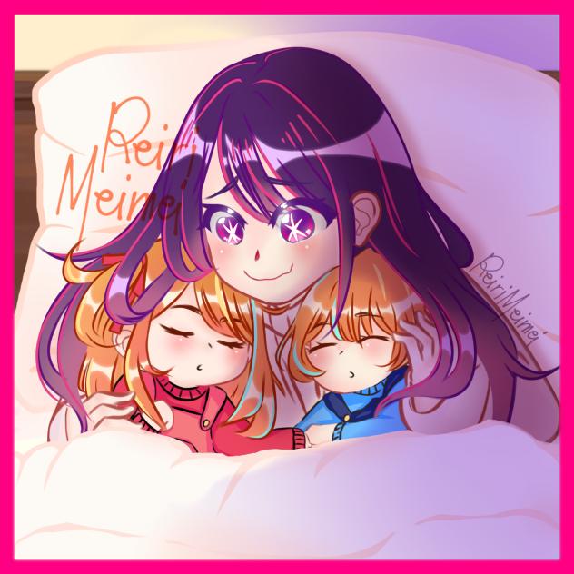 Fanart - Ai, Ruby, Aqua