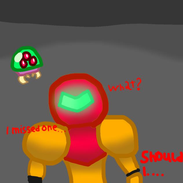 Samus missed one