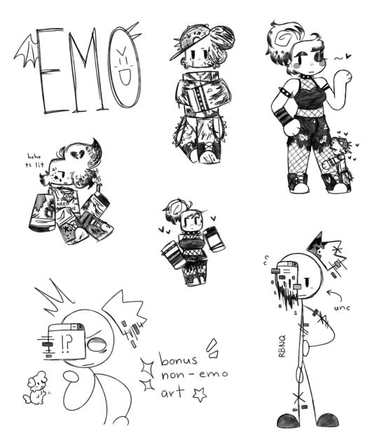 saveslot's ocs but emo ig