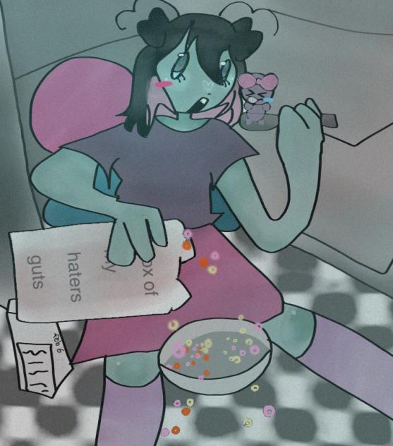 𓊈🥣Late night snacking🌀〙