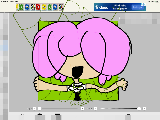 another brat summer 2024 drawing