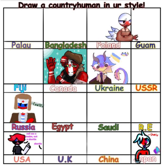 Another countryhuman collab!