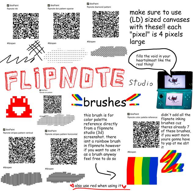 FLIPNOTE BRUSHES