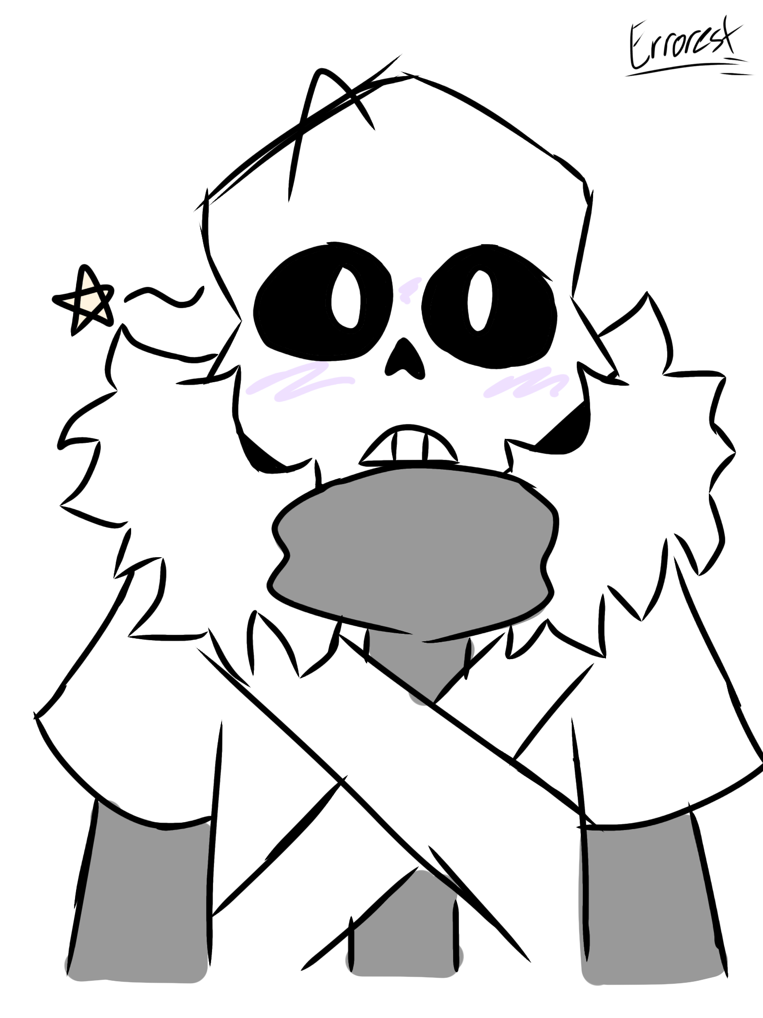 Quick Cross Doodle - ibisPaint