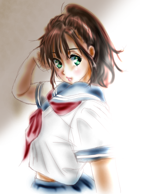セーラー服のきかん坊❤️改 -Rough Ver.-
