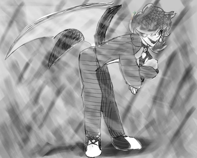 Black Sapphire (Blank and white)