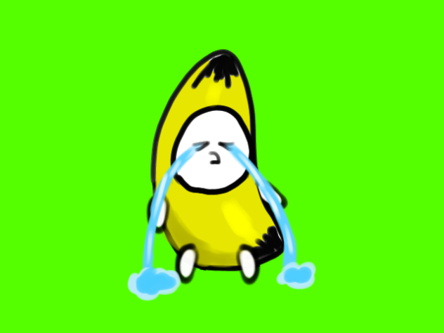 泣くバナナもっち