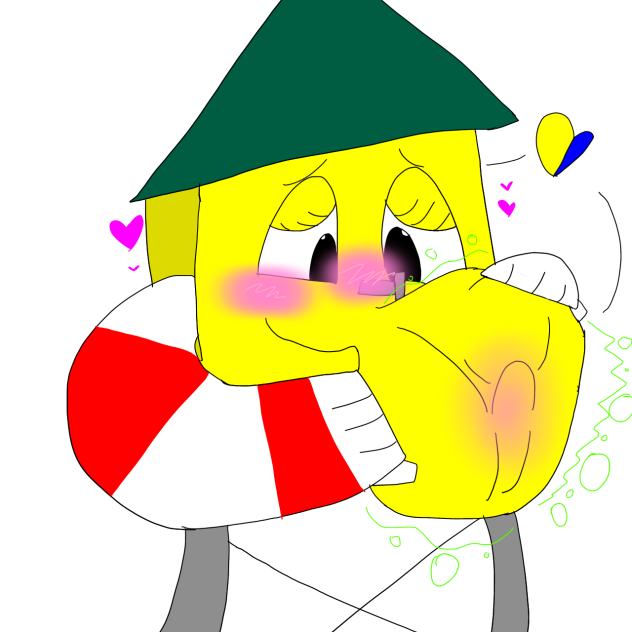 Aww he is hug to him