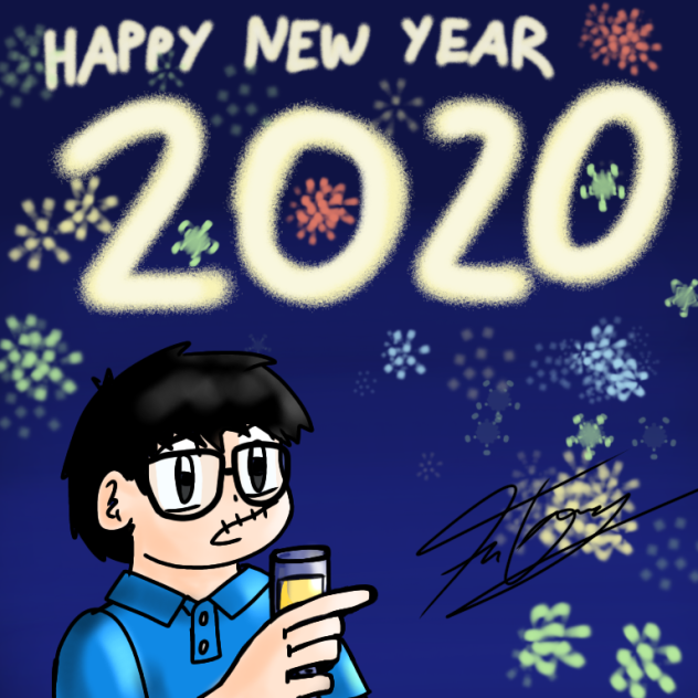 Happy 2020 - ibisPaint
