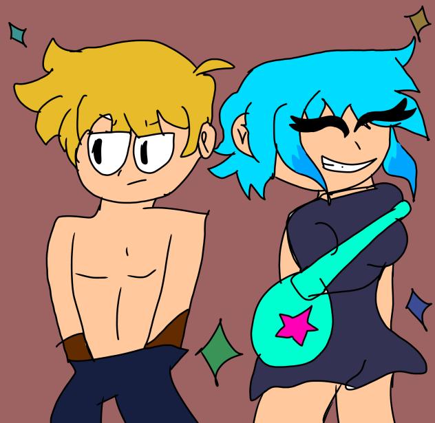 Scott Pilgrim and Ramona Flowers