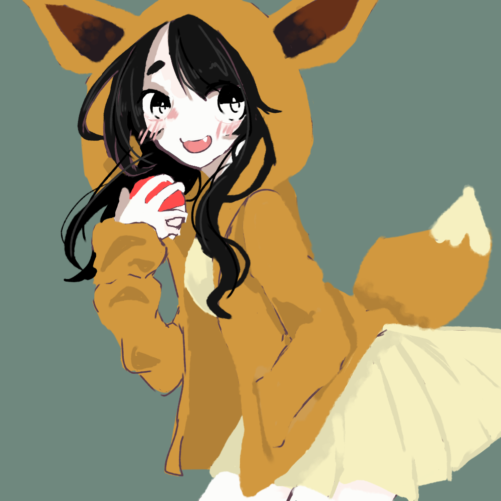 イーブイ擬人化 Ibispaint