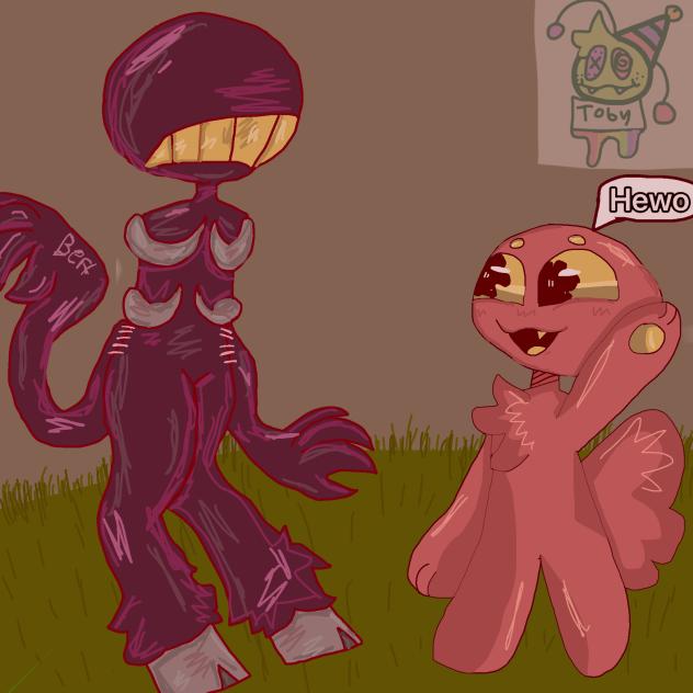 Baby Bert meets his adult self