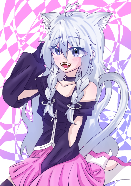 ケモ耳って可愛いよね～(ﾉ≧▽≦)ﾉ