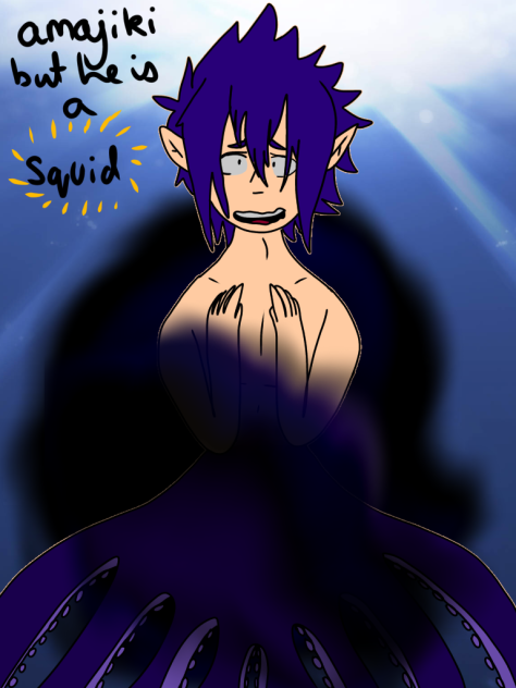 AMA joke but he is Squid