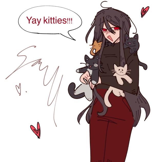 Kitties!!! (ft. my favorite malewife)