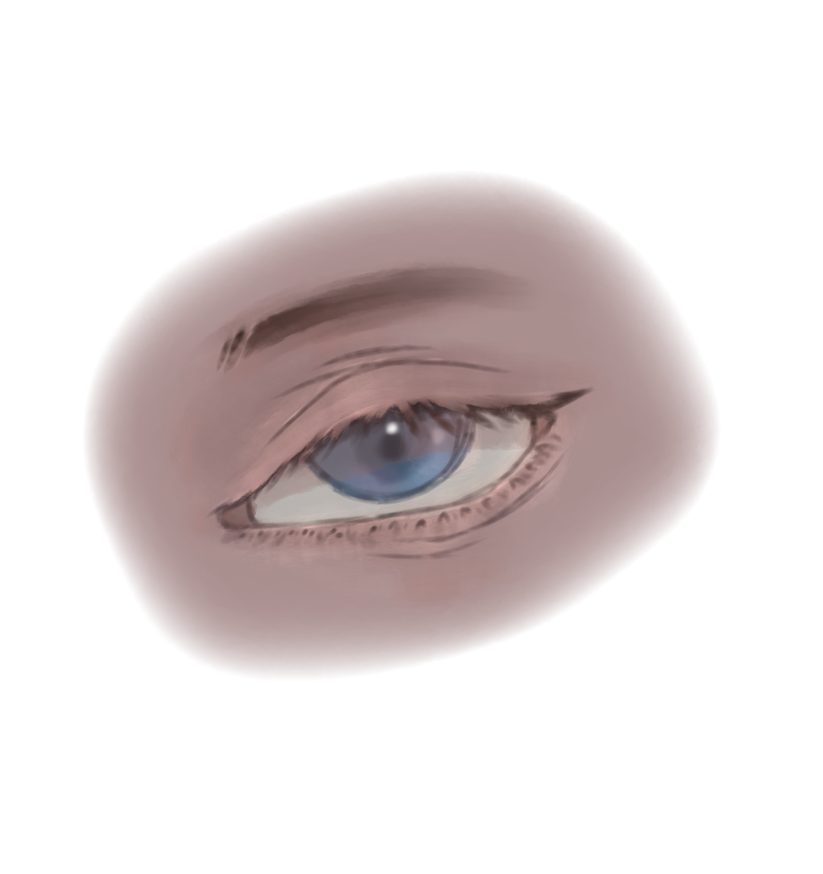 Eye drawing test - ibisPaint