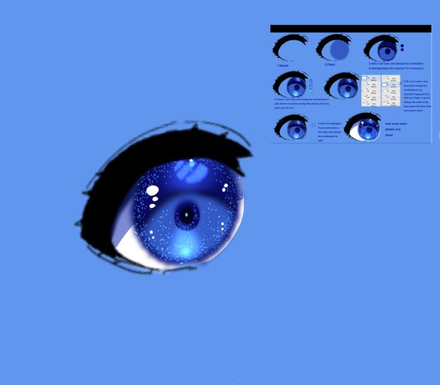I followed the eye tutorial! - ibisPaint