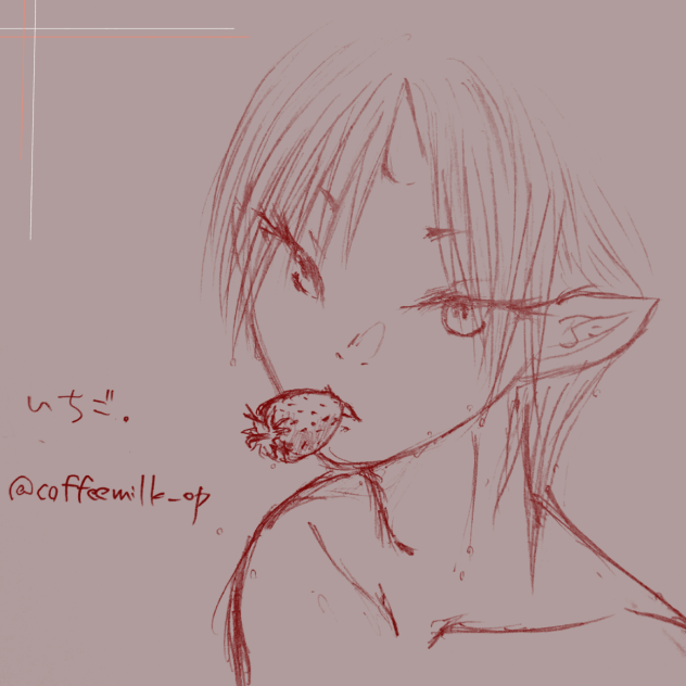 鬼徹ワンドロ  いちご