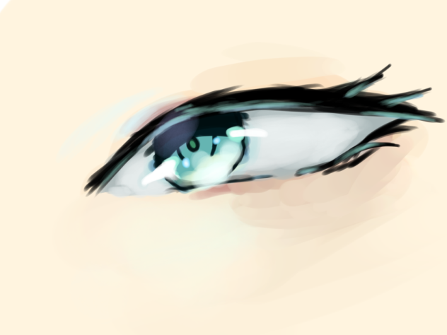 Glowing eye